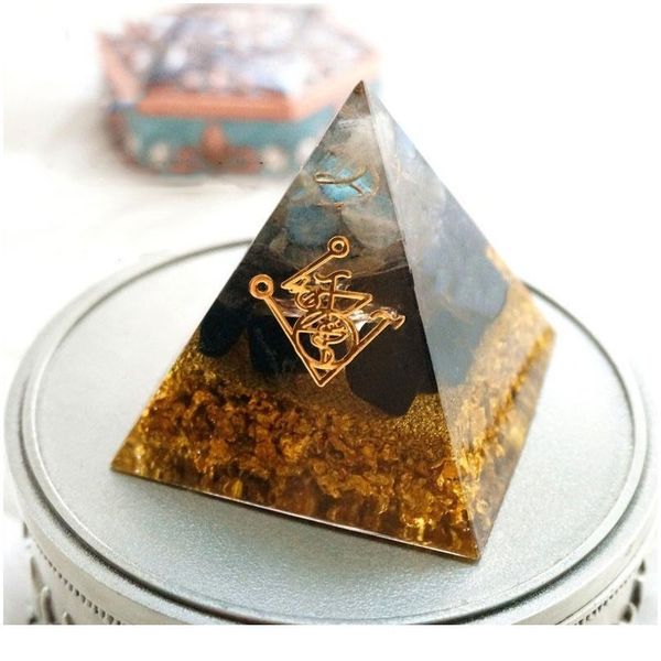 orgonite pyramid muladhara chakra obsidian natural crystal repel evil spirits pyramid decoration process re qylmds, Black
orgonite pyramid muladhara chakra obsidian natural crystal repel evil spirits pyramid decoration process re qylmds, Black