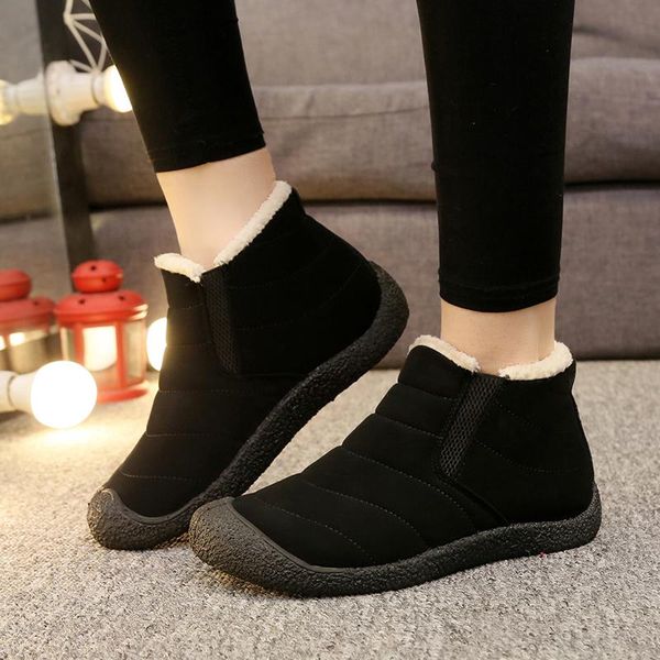 casual student cotton-padded shoes for autumn and winter warmth new all-match flat shoes cover foot snow boots b994, Black
casual student cotton-padded shoes for autumn and winter warmth new all-match flat shoes cover foot snow boots b994, Black