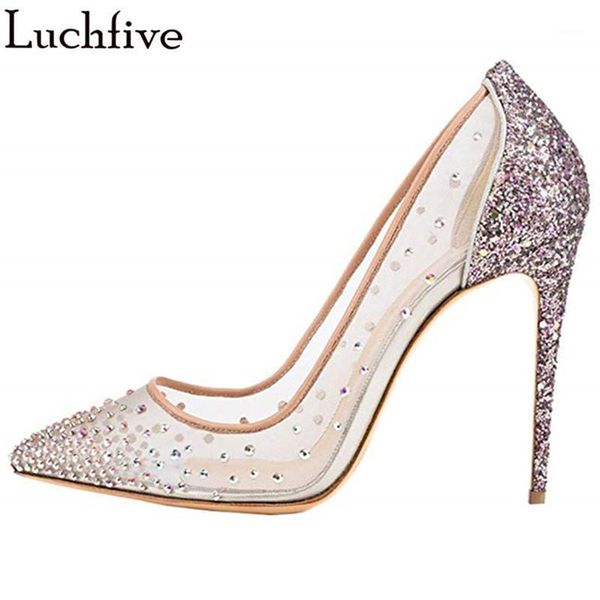 crystal mesh women pumps glitter high heels shoes woman fashion pointy toe outwear slip on silver ladies shoes1, Black
crystal mesh women pumps glitter high heels shoes woman fashion pointy toe outwear slip on silver ladies shoes1, Black