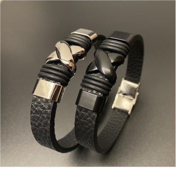 foreign trade fashion simple couple bracelet new men and women cool stainless steel bracelet w qylikt
foreign trade fashion simple couple bracelet new men and women cool stainless steel bracelet w qylikt