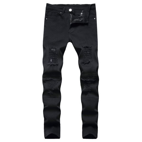 mens ripped jeans hip hop godlikeu biker stretch black distressed skinny denim pants 4pe8, Blue
mens ripped jeans hip hop godlikeu biker stretch black distressed skinny denim pants 4pe8, Blue