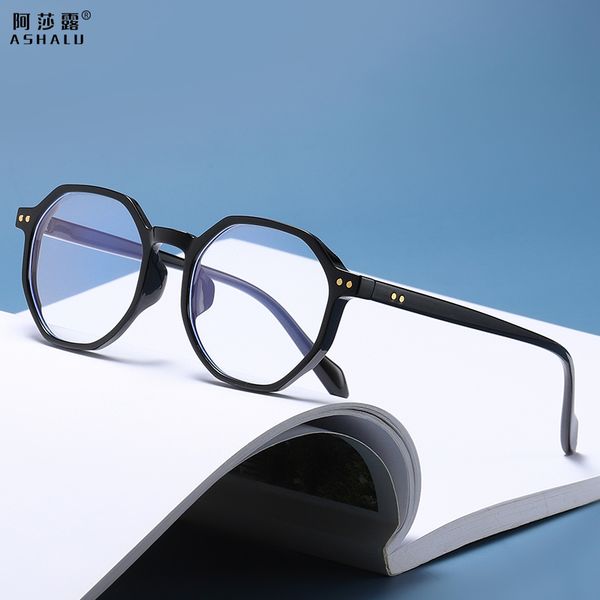 ashalu korean version tr90 black blue spectacle frame female anti radiation with myopic net red flat light goggles, male, White;black
ashalu korean version tr90 black blue spectacle frame female anti radiation with myopic net red flat light goggles, male, White;black