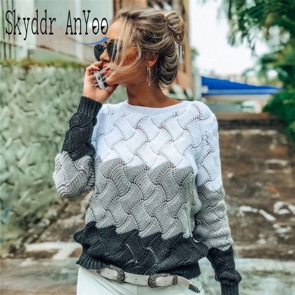 autumn winter women sweaters fashion long sleeve o-neck knitted pullover sweater vintage splice casual fall pullover jumper 201030, White
autumn winter women sweaters fashion long sleeve o-neck knitted pullover sweater vintage splice casual fall pullover jumper 201030, White