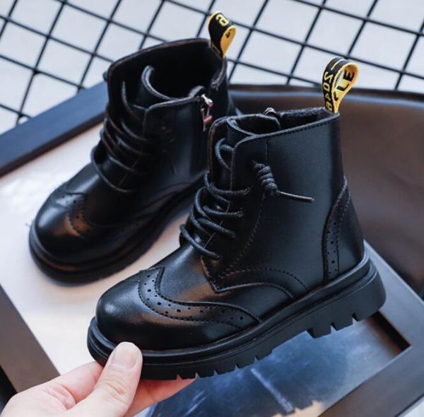 2021 latest martin fashion kids children show comfortable high leather shoes grils walking party snow boots toddler sneakers 1, Black
2021 latest martin fashion kids children show comfortable high leather shoes grils walking party snow boots toddler sneakers 1, Black