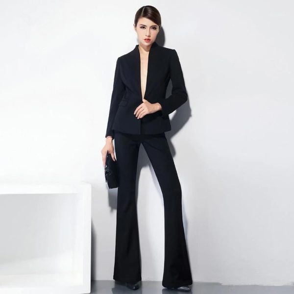 black custom made autumn bussiness formal elegant women suit set blazers pants office suits ladies pants suits trouser1, White
black custom made autumn bussiness formal elegant women suit set blazers pants office suits ladies pants suits trouser1, White