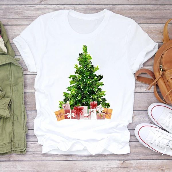women christmas gift tree short sleeve clothing holiday print lady t-shirts tshirt ladies graphic female tee t-shirt, White
women christmas gift tree short sleeve clothing holiday print lady t-shirts tshirt ladies graphic female tee t-shirt, White