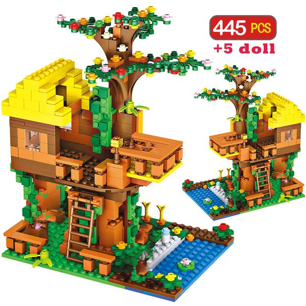 445pcs city brinquedo bricks classic compatible jungle tree house model building blocks toys for children 1008
445pcs city brinquedo bricks classic compatible jungle tree house model building blocks toys for children 1008