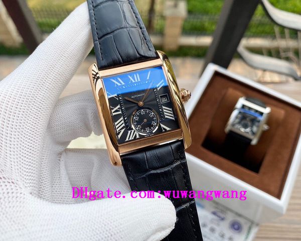 2020 classic tank men watches 40mm joker leather wristwatches 316l stainless steel square mens watch d3031
2020 classic tank men watches 40mm joker leather wristwatches 316l stainless steel square mens watch d3031