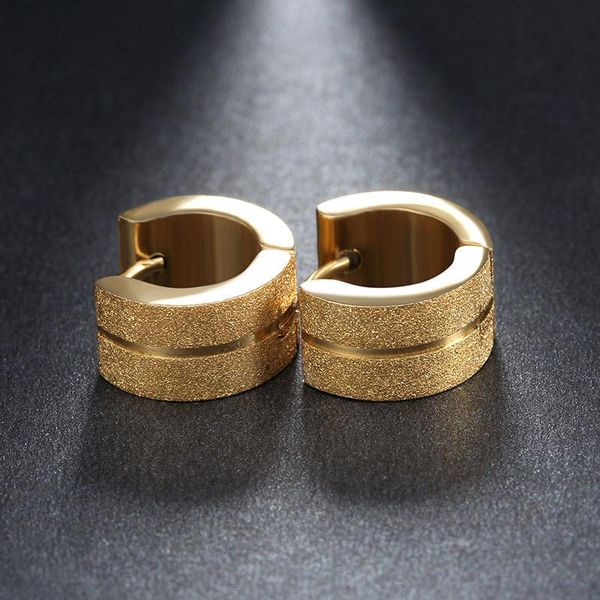 hoop & huggie modyle 2021 punk gold silver color fashion 316l stainless steel scrub earrings for women, Golden;silver
hoop & huggie modyle 2021 punk gold silver color fashion 316l stainless steel scrub earrings for women, Golden;silver