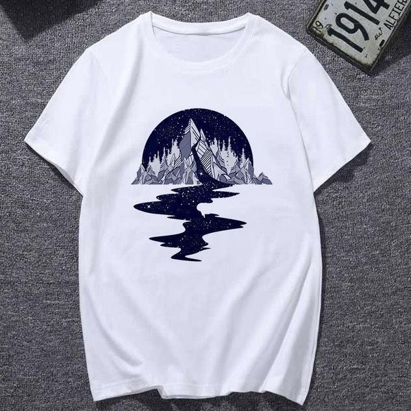plus size aesthetics mountain printed women t shirt short sleeve casual korean style women funny kawaii t-shirt clothes, White
plus size aesthetics mountain printed women t shirt short sleeve casual korean style women funny kawaii t-shirt clothes, White