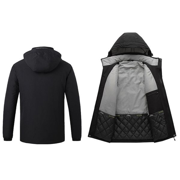 paratago men heating jacket winter electric heated clothes usb charging waterproof windbreaker heat outdoor skiing coat p1138 201128, Black;brown
paratago men heating jacket winter electric heated clothes usb charging waterproof windbreaker heat outdoor skiing coat p1138 201128, Black;brown