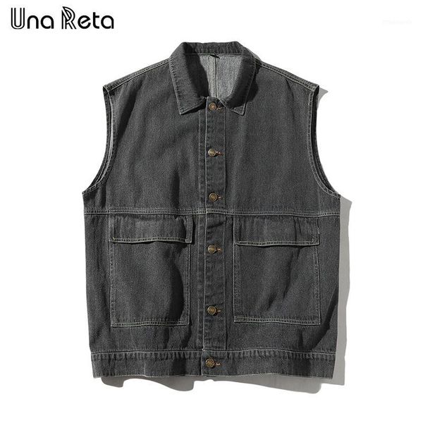 una reta hip hop vest men autumn new fashion casual drop shoulder design vest sleeveless jacket men's cowboy streetwear1, Black;white
una reta hip hop vest men autumn new fashion casual drop shoulder design vest sleeveless jacket men's cowboy streetwear1, Black;white