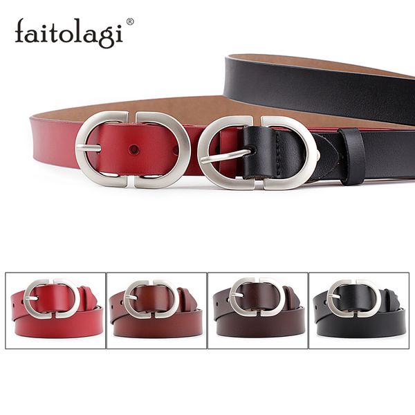 new desinger genuine leather men women belt strap black red brown male female waist belt with silver buckle for jeans pants, Black;brown
new desinger genuine leather men women belt strap black red brown male female waist belt with silver buckle for jeans pants, Black;brown