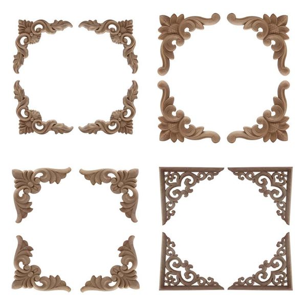 4pcs woodcarving decorative appliques frame wall door crafts corner furniture unique natural floral wood carved wooden sale
4pcs woodcarving decorative appliques frame wall door crafts corner furniture unique natural floral wood carved wooden sale