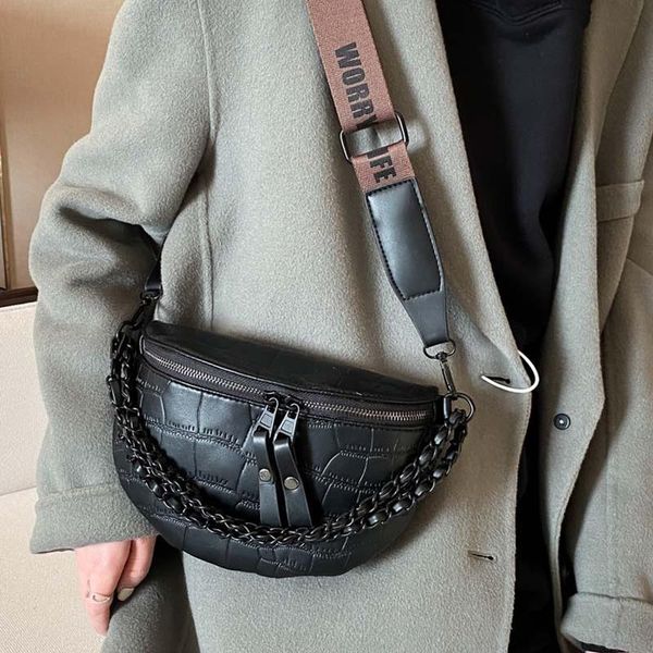 women's bag designer belt bags stone pattern chain pu leather fanny pack bananka fashion shoulder bag belly band waist
women's bag designer belt bags stone pattern chain pu leather fanny pack bananka fashion shoulder bag belly band waist