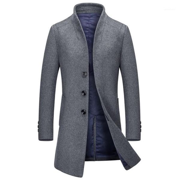 men's wool & blends casual slim coat jacket fashion 2021 autumn winter single breasted stand collar long overcoat black ds508131
men's wool & blends casual slim coat jacket fashion 2021 autumn winter single breasted stand collar long overcoat black ds508131