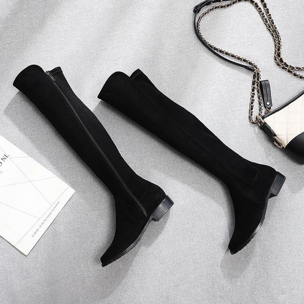 boots knee high autumn women black shoes woman fashion luxury buty damskie scarpe donna bottes femme
boots knee high autumn women black shoes woman fashion luxury buty damskie scarpe donna bottes femme