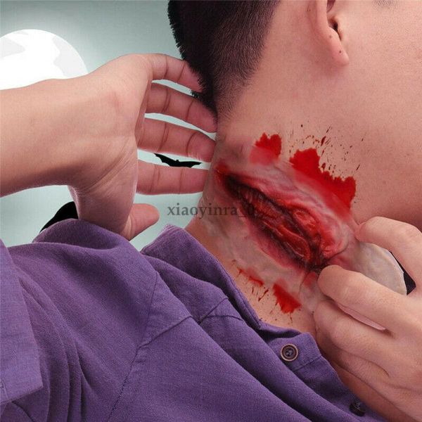 party favor 2021 brand halloween zombie horror scars costume face body temporary tattoo 3d simulation scar
party favor 2021 brand halloween zombie horror scars costume face body temporary tattoo 3d simulation scar
