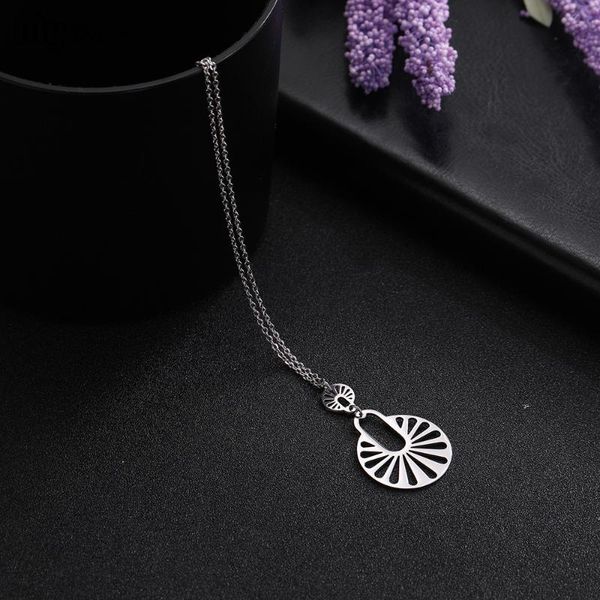 my shape crystal round pendant multiple stainless steel necklaces pendants for women girls birthday gift, Silver
my shape crystal round pendant multiple stainless steel necklaces pendants for women girls birthday gift, Silver