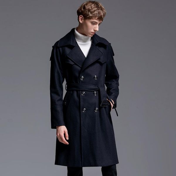 wave travelling long wool coat male 2020 autumn/winter 11221 a undertakes the new england handsome cloth coat, Black
wave travelling long wool coat male 2020 autumn/winter 11221 a undertakes the new england handsome cloth coat, Black