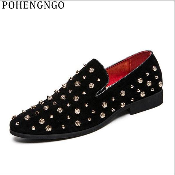 2020 selling luxury stylish men's loafers rhinestone rivet pointed men's party casual shoes comfortable wedding flats, Black
2020 selling luxury stylish men's loafers rhinestone rivet pointed men's party casual shoes comfortable wedding flats, Black