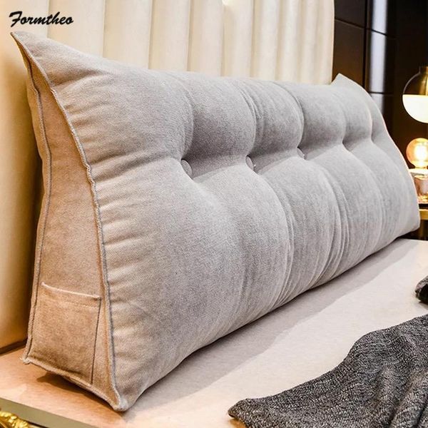 formtheo big long wedge back pillow bedside backrest large tatami bed decorative cushion
formtheo big long wedge back pillow bedside backrest large tatami bed decorative cushion