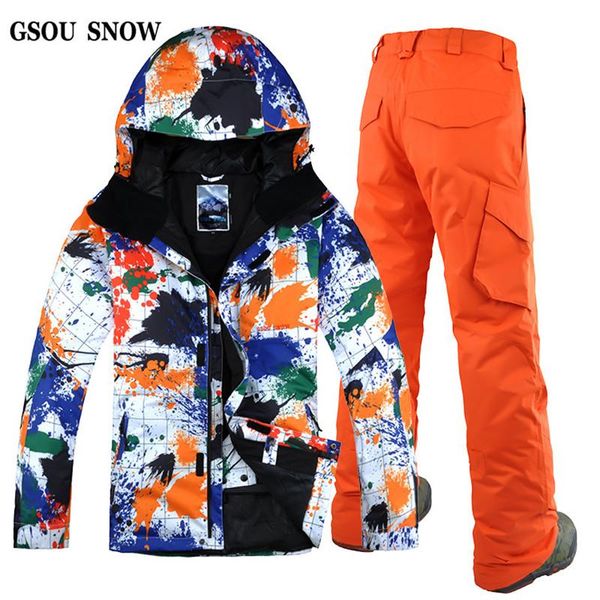 skiing jackets gsou snow winter men's sports leisure korea professional waterproof windproof ski suit double board snowboard clothing
skiing jackets gsou snow winter men's sports leisure korea professional waterproof windproof ski suit double board snowboard clothing
