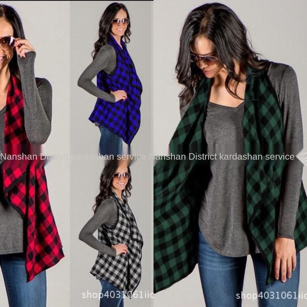 zoo6s plaid 4 colors plaid women's coat 4 vest coat women's vest colors 6mwtj, White;black
zoo6s plaid 4 colors plaid women's coat 4 vest coat women's vest colors 6mwtj, White;black