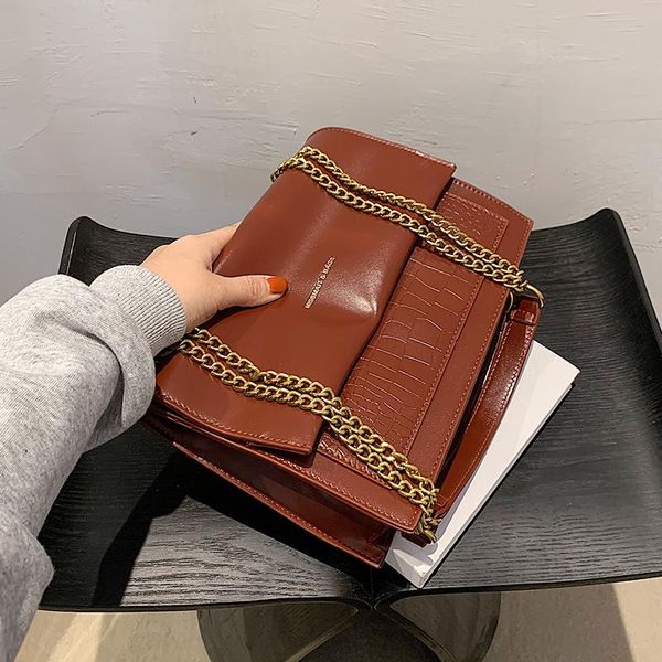 stone pattern pu soft leather shoulder bag 2020 autumn and winter new fashion women's designer chain texture messenger bag
stone pattern pu soft leather shoulder bag 2020 autumn and winter new fashion women's designer chain texture messenger bag