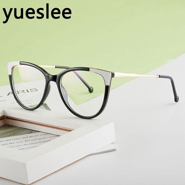 sunglasses 46942 tr90 plastic titanium cat eye glasses frame men women optical fashion anti blue computer eyeglasses, White;black
sunglasses 46942 tr90 plastic titanium cat eye glasses frame men women optical fashion anti blue computer eyeglasses, White;black