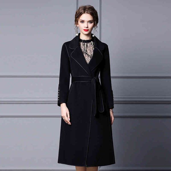 Women's Wool & Blends Zhili black tweed coat winter high-end fashion temperament, slim and long at the waist BROP
Women's Wool & Blends Zhili black tweed coat winter high-end fashion temperament, slim and long at the waist BROP