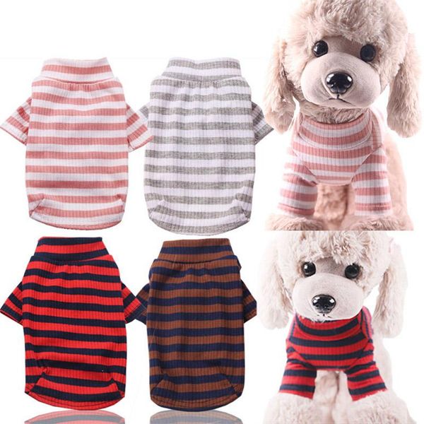soft pet dog clothes striped pet shirt clothing for small medium dogs chihuahua puppy dog costume winter pets dogs clothing
soft pet dog clothes striped pet shirt clothing for small medium dogs chihuahua puppy dog costume winter pets dogs clothing