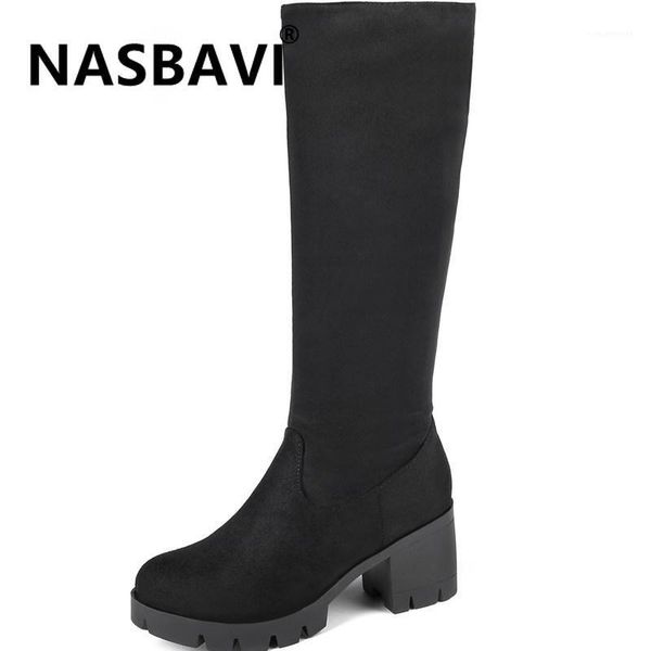 fashion wild women's suede round head thick bottom square heel zipper boots lady shoes size 34-431, Black
fashion wild women's suede round head thick bottom square heel zipper boots lady shoes size 34-431, Black