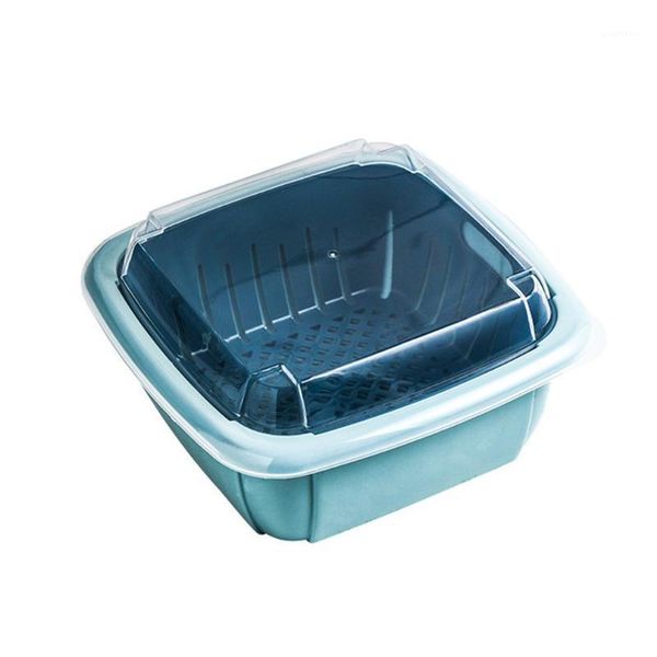 multifunction double-layer drain basket with lid kitchen refrigerator drain storage box plastic fruit storage basket1
multifunction double-layer drain basket with lid kitchen refrigerator drain storage box plastic fruit storage basket1
