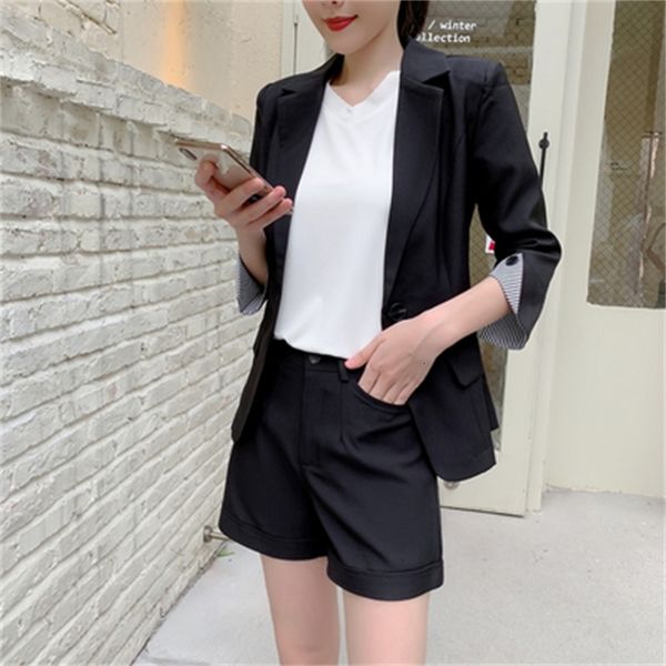 black blazer pants for woman buisness suit ladies suits and shorts femme deux female v0cv, White;black
black blazer pants for woman buisness suit ladies suits and shorts femme deux female v0cv, White;black