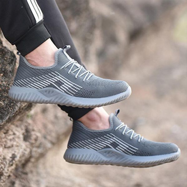 breathable men safety work shoes male steel toe cap boots construction shoes safety boots work anti-smashing, Black
breathable men safety work shoes male steel toe cap boots construction shoes safety boots work anti-smashing, Black