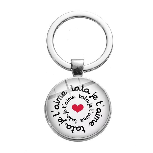 tata marraine qui dechire key chain french letter art design glass dome keyring trendy maitresse super gift, Silver
tata marraine qui dechire key chain french letter art design glass dome keyring trendy maitresse super gift, Silver