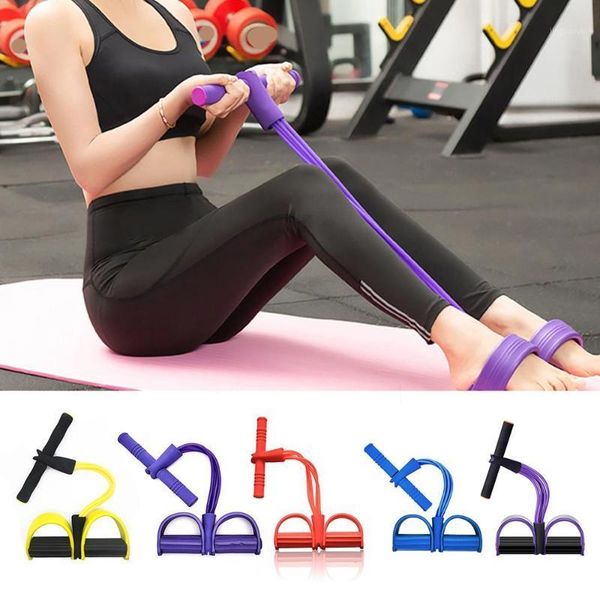 resistance bands fitness gum 4 tube latex pedal exerciser sit-up pull rope expander elastic yoga equipment pilates workout1
resistance bands fitness gum 4 tube latex pedal exerciser sit-up pull rope expander elastic yoga equipment pilates workout1