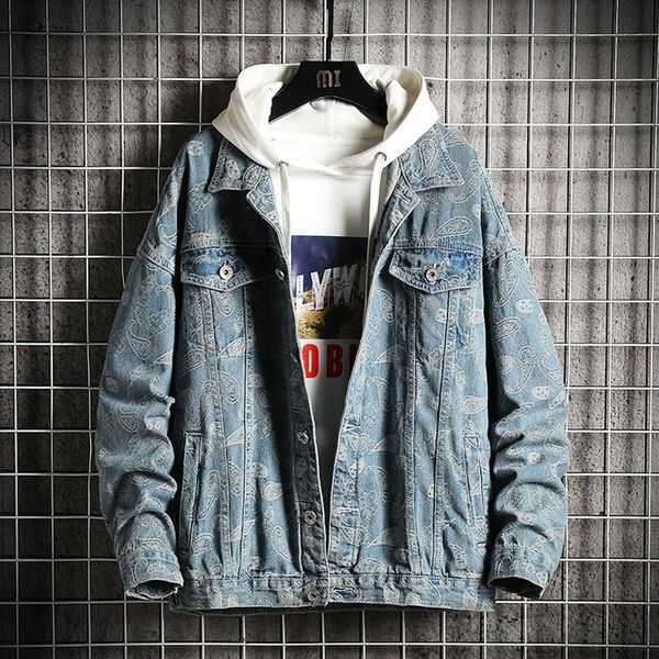 new men's casual oversize denim jackets 2021 fashion graphic printed coat hip hop streetwear jacket male clothing zegc, Black;brown
new men's casual oversize denim jackets 2021 fashion graphic printed coat hip hop streetwear jacket male clothing zegc, Black;brown
