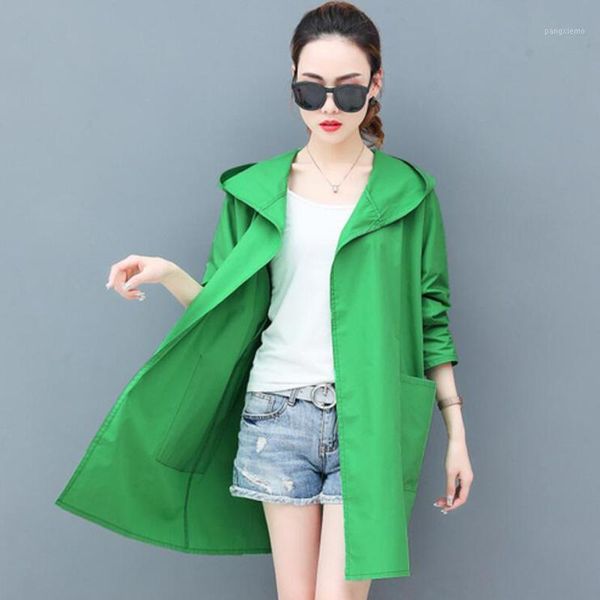 spring summer hooded jacket 2020 fashion women outdoor loose sunscreen coat korean casual plus size thin windbreaker outwear1, Black;brown
spring summer hooded jacket 2020 fashion women outdoor loose sunscreen coat korean casual plus size thin windbreaker outwear1, Black;brown