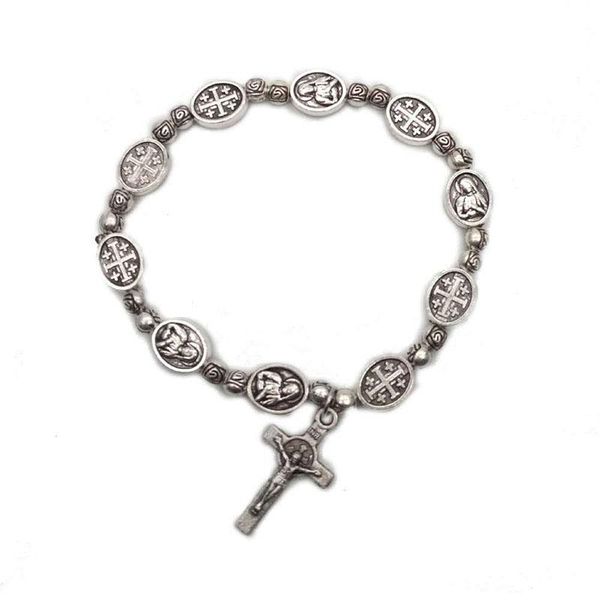 catholic religion notre dame rosary rosary cross bracelet wear without card men and women can be given as gifts and can prayers, Black
catholic religion notre dame rosary rosary cross bracelet wear without card men and women can be given as gifts and can prayers, Black