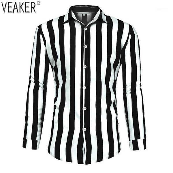 men's casual shirts 2021 men's long sleeves shirt male autumn black blue striped slim fit basic plus size -4xl1, White;black
men's casual shirts 2021 men's long sleeves shirt male autumn black blue striped slim fit basic plus size -4xl1, White;black