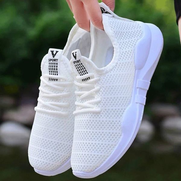 selling summer new style women's outdoor sneakers comfortable breathable hollow casual shoes sports mesh womans white shoes 1020, Black;white
selling summer new style women's outdoor sneakers comfortable breathable hollow casual shoes sports mesh womans white shoes 1020, Black;white