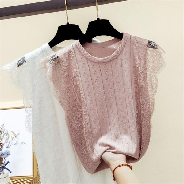 new spring big size women ice silk knitted vest solid lace tank summer outfits lady elastic tanks girl slim bottomings 7881, Black;white
new spring big size women ice silk knitted vest solid lace tank summer outfits lady elastic tanks girl slim bottomings 7881, Black;white