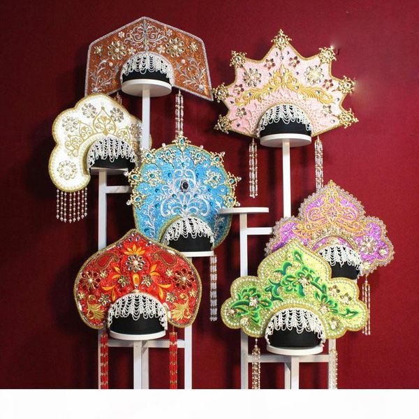 7 designs stage performance show hair tiara russian ethnic style hair band with tassel pgraphy crown piece jewelry
7 designs stage performance show hair tiara russian ethnic style hair band with tassel pgraphy crown piece jewelry
