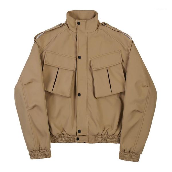 bomber casual jacket men oversize bomber pocket hiphop jacket men tactical japanese streetwear chamarras para hombre cc50jk1, Black;brown
bomber casual jacket men oversize bomber pocket hiphop jacket men tactical japanese streetwear chamarras para hombre cc50jk1, Black;brown