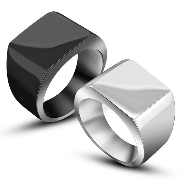 engrave new fashion square big width signet rings customized fashion man finger blue men ring titanium steel jewelry, Silver
engrave new fashion square big width signet rings customized fashion man finger blue men ring titanium steel jewelry, Silver