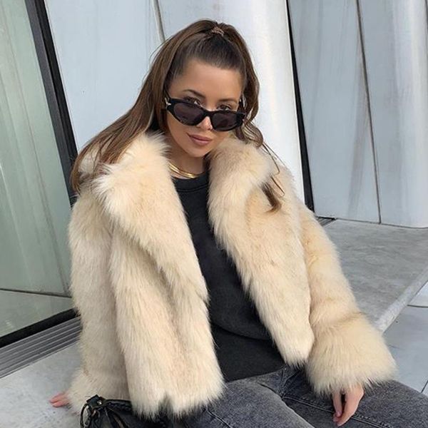 malina fashion casual faux fur short coats women elegant turn down collar jackets women loose long sleeve coats ladies, Black
malina fashion casual faux fur short coats women elegant turn down collar jackets women loose long sleeve coats ladies, Black
