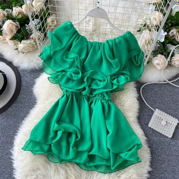 boho 2020 двойных оборки плеча короткого шифона комбинезон сексуального лето женщин высокой талия случайного легкого костюм с шортами beach, Black;white
boho 2020 двойных оборки плеча короткого шифона комбинезон сексуального лето женщин высокой талия случайного легкого костюм с шортами beach, Black;white