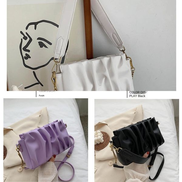 korean versatile pleated cloud for women 2020 simple fashion hand small ck net red chain one shoulder shoulder bag bag fashion ahddb
korean versatile pleated cloud for women 2020 simple fashion hand small ck net red chain one shoulder shoulder bag bag fashion ahddb